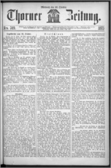 Thorner Zeitung 1872, Nro. 249