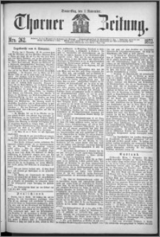 Thorner Zeitung 1872, Nro. 262