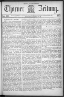 Thorner Zeitung 1872, Nro. 265