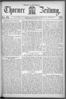Thorner Zeitung 1872, Nro. 273