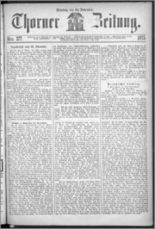 Thorner Zeitung 1872, Nro. 277