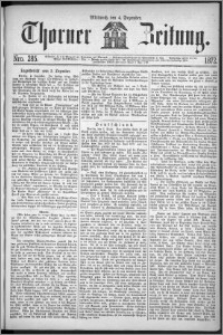 Thorner Zeitung 1872, Nro. 285