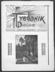 Tygodnik Parafjalny 1935, R. 3, nr 2