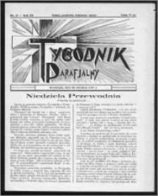 Tygodnik Parafjalny 1935, R. 3, nr 17
