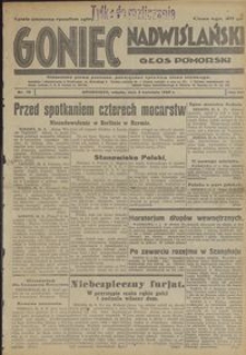 Goniec Nadwiślański : Głos Pomorski : niezależne pismo poranne poświęcone sprawom stanu średniego : 1932.04.02, R. 8 nr 76