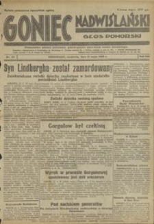 Goniec Nadwiślański : Głos Pomorski : niezależne pismo poranne poświęcone sprawom stanu średniego : 1932.05.15 R. 8 nr 111