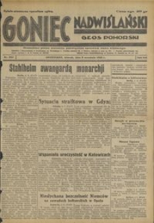 Goniec Nadwiślański : Głos Pomorski : niezależne pismo poranne poświęcone sprawo stanu średniego : 1932.09.06, R. 8 nr 204