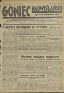 Goniec Nadwiślański : Głos Pomorski : niezależne pismo poranne poświęcone sprawom stanu średniego : 1932.09.15, R. 8 nr 212