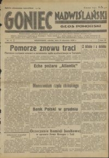 Goniec Nadwiślański : Głos Pomorski : niezależne pismo poranne poświęcone sprawom stanu średniego :1933.01.14, R. 9 nr 11