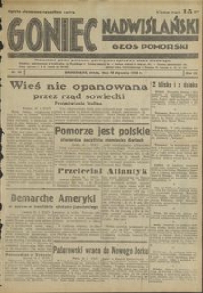 Goniec Nadwiślański : niezależne pismo poranne poświęcone sprawom stanu średniego : 1933.01.18, R. 9 nr 14