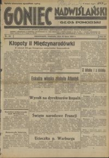 Goniec Nadwiślański : Głos Pomorski : niezależne pismo poranne poświęcone sprawom stanu średniego :1933.07.16, R. 9 nr 161