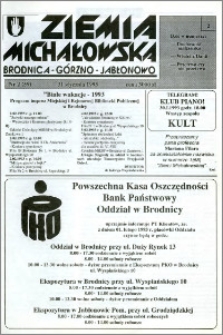 Ziemia Michałowska : Brodnica-Górzno-Jabłonowo R. 1993, Nr 2 (59)