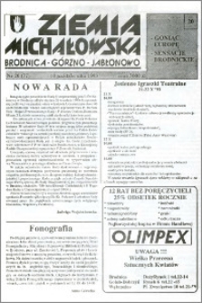 Ziemia Michałowska : Brodnica-Górzno-Jabłonowo R. 1993, Nr 20 (77)