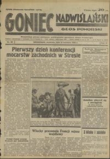 Goniec Nadwiślański : Głos Pomorski : niezależne pismo poranne poświęcone sprawom stanu średniego : 1935.04.14, R. 11 nr 88