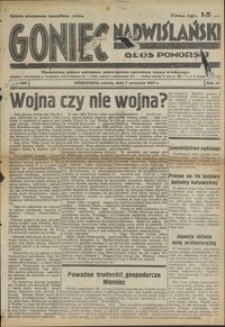 Goniec Nadwiślański : Głos Pomorski : niezależne pismo poranne poświęcone sprawom stanu średniego : 1935.09.07, R. 11 nr 206