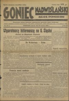 Goniec Nadwiślański : Głos Pomorski : niezależne pismo poranne poświęcone sprawom stanu średniego :1936.06.23, R. 12 nr 144