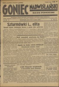 Goniec Nadwiślański : Głos Pomorski : niezależne pismo poranne poświęcone sprawom stanu średniego : 1936.12.05, R. 12 nr 284