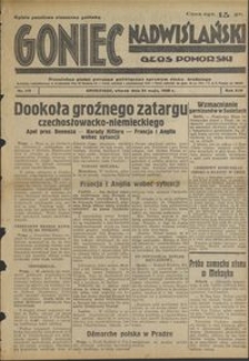Goniec Nadwiślański : Głos Pomorski : niezależne pismo poranne poświęcone sprawom stanu średniego : 1938.05.24. R. 14, nr 119
