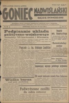 Goniec Nadwiślański : Głos Pomorski : niezależne pismo poranne poświęcone sprawom stanu średniego : 1939.05.23, R. 15 nr 118