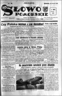 Słowo Pomorskie 1938.08.13 R.18 nr 184