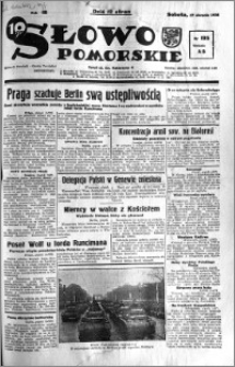 Słowo Pomorskie 1938.08.27 R.18 nr 195