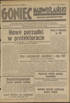 Goniec Nadwiślański : Glos Pomorski : niezależne pismo poranne poświęcone sprawom stanu średniego : 1939.08.01, R. 15 nr 175
