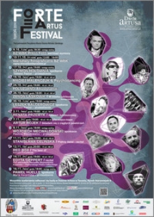 Forte Artus Festival : Toruń 2014 : [koncerty październik-listopad 2014 r. afisz zbiorczy]