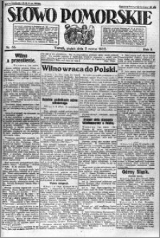 Słowo Pomorskie 1922.03.03 R.2 nr 52