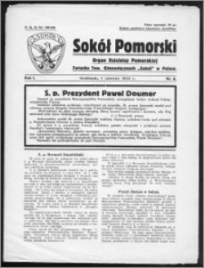 Sokół Pomorski 1932, R. 1, nr 6