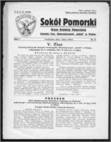 Sokół Pomorski 1932, R. 1, nr 7