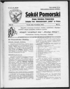Sokół Pomorski 1933, R. 2, nr 4