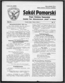 Sokół Pomorski 1933, R. 2, nr 7