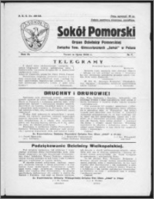 Sokół Pomorski 1934, R. 3, nr 7