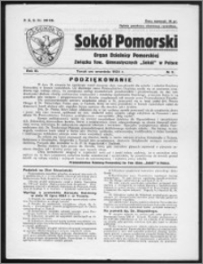Sokół Pomorski 1934, R. 3, nr 9