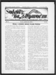 Sokół na Pomorzu 1936, R. 5, nr 10