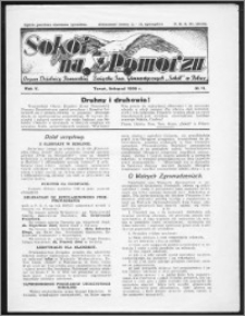Sokół na Pomorzu 1936, R. 5, nr 11