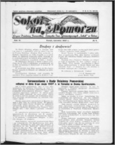 Sokół na Pomorzu 1937, R. 6, nr 6