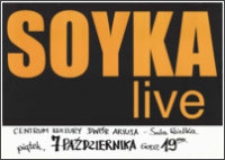 SOYKA live : 7 października