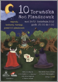 10 Toruńska Noc Planszówek : noc 14/15 kwietnia 2012