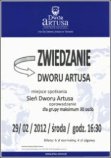 Zwiedzanie Dworu Artusa : 29/02/2012