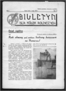 Biuletyn dla Kółek Rolniczych 1939, R. 6, nr 5