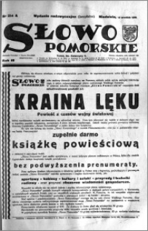 Słowo Pomorskie 1938.09.18 R.18 nr 214