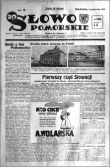 Słowo Pomorskie 1938.10.09 R.18 nr 232