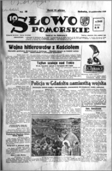 Słowo Pomorskie 1938.10.22 R.18 nr 243