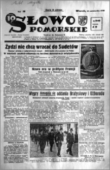 Słowo Pomorskie 1938.10.25 R.18 nr 245