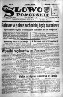Słowo Pomorskie 1938.12.20 R.18 nr 290