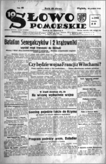 Słowo Pomorskie 1938.12.30 R.18 nr 298