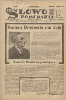 Słowo Pomorskie 1939.01.03 R.19 nr 2