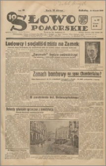 Słowo Pomorskie 1939.01.21 R.19 nr 17