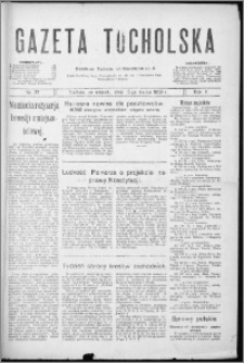 Gazeta Tucholska 1929, R. 2, nr 27